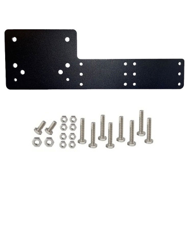 Trailer Plug Bracket Multifit L Shape Large