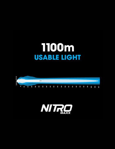 Nitro Maxx 220W 52″ Single Row Light Bar 2