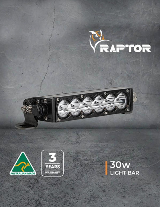 Raptor 30 LED 8.5″ Light Bar