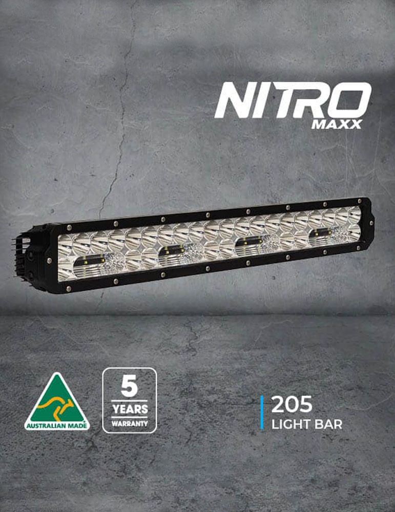 NITRO Maxx 205W 24″ LED Light bar