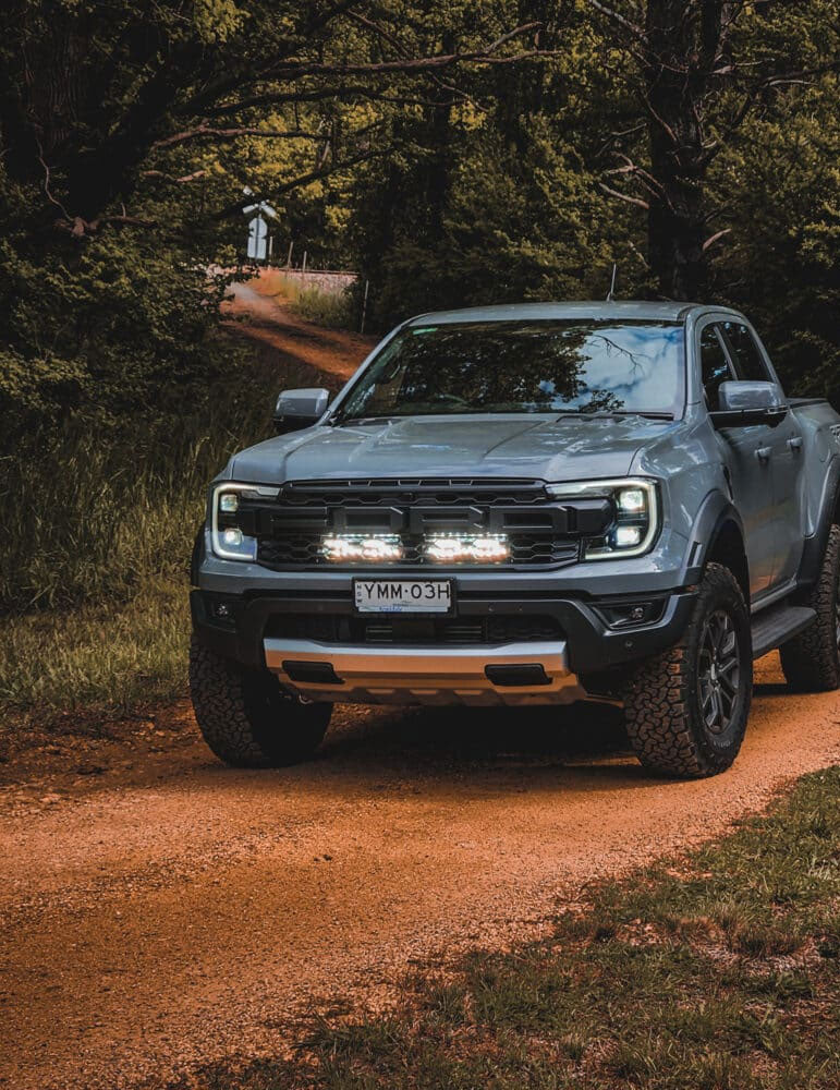 Next-Gen Ranger Raptor & Wildtrak Behind Grille...