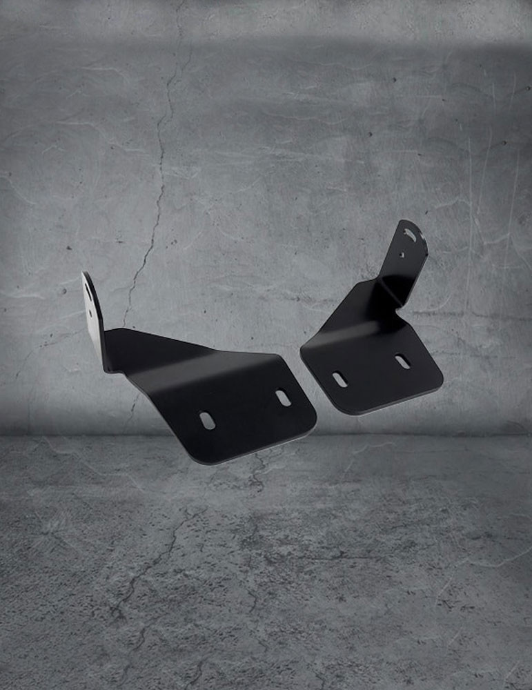 Nitro Maxx Light Bar Brackets to suit Rhino Pioneer Platform (level with rack)