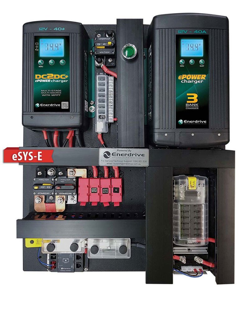 Enerdrive eSYSTEM E Power System DIY Installation Kit ESYS-E
