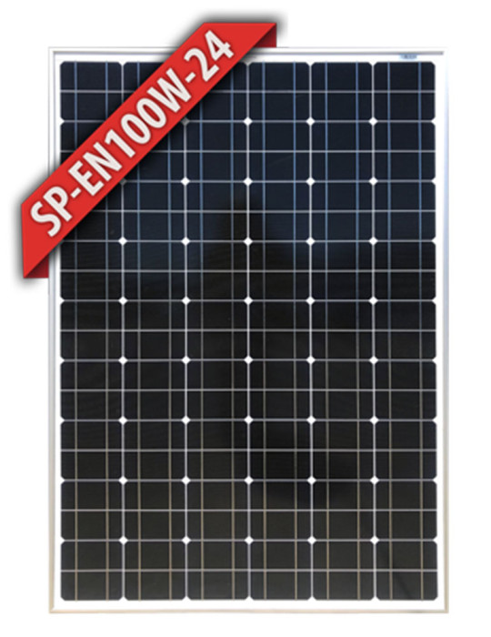 100W 24V Fixed Mono Solar Panel
