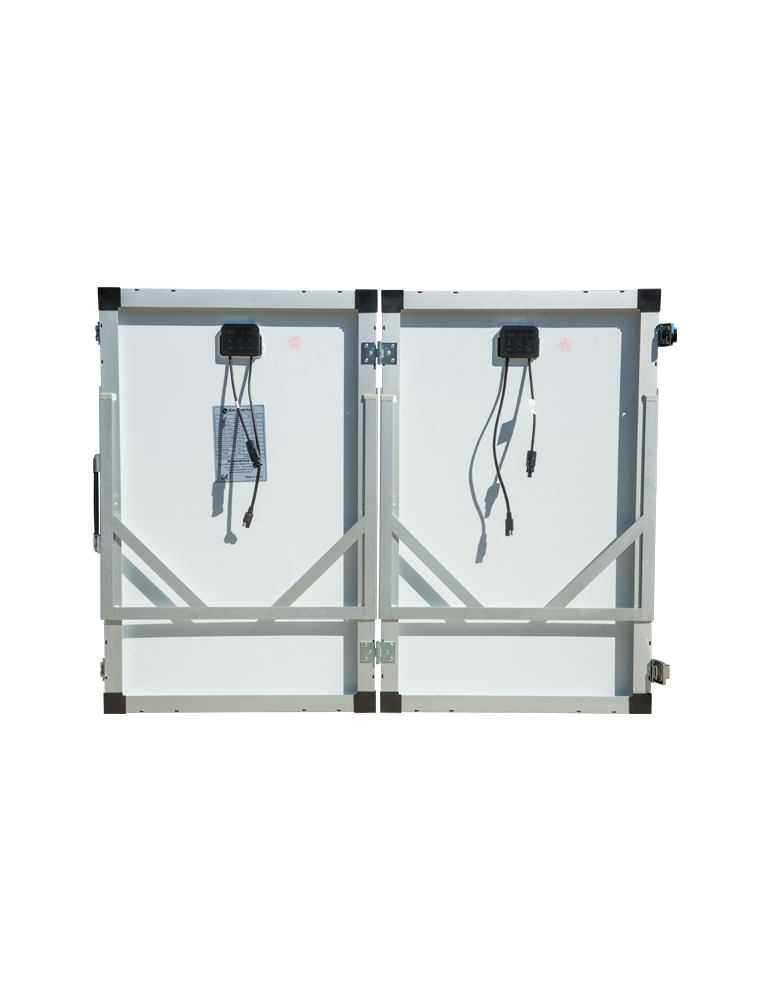 120W Folding Solar Panel Kit