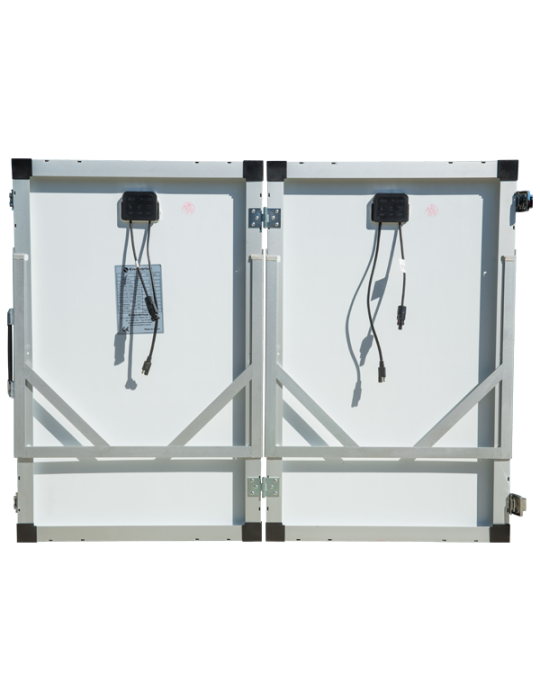 120W Folding Solar Panel Kit