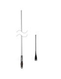 RFI UHF CB 8dBi Collinear Antenna (477 MHz) 5m FME(F) & UHF(M) Adaptor + CDQ34 Whip - Black