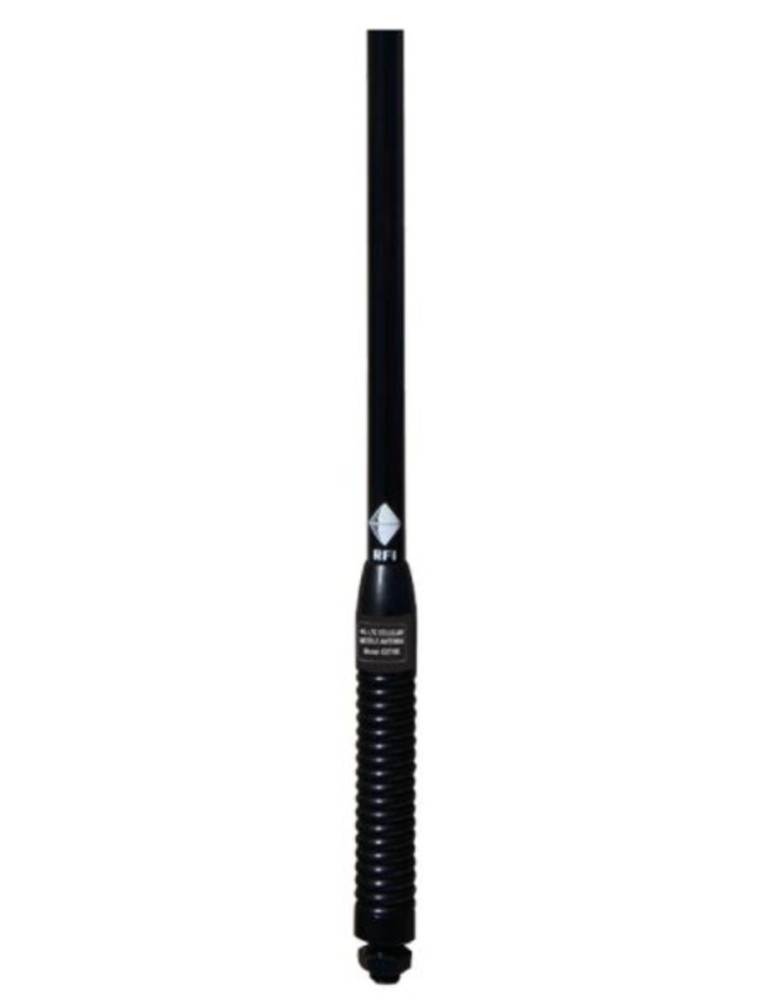 CD5000 BLACK RUGGED 5DBI UHF CB ANTENNA 5.0M...