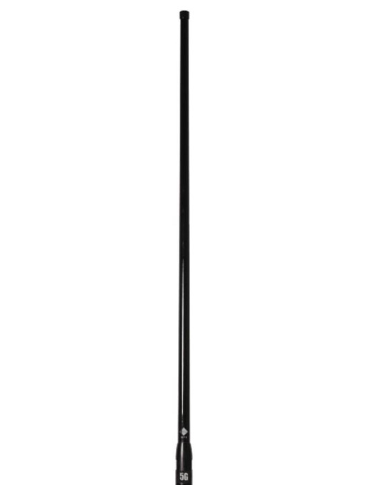 RFI UHF CB 8dBi Collinear Antenna (477 MHz) Whip Only - Black