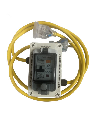 RVDSAFE® MINI Enclosure Box Fixed Position Power Lead