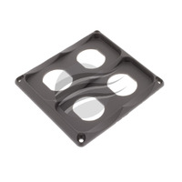 QUAD FLUSH MOUNT HOUSING