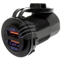 HU6630B: DUAL USB SOCKET PORT
