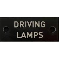 Driving Lamps Label (Pk 10)